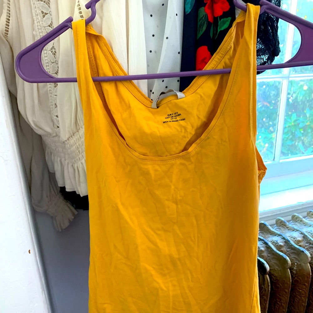Yellow Tank Top